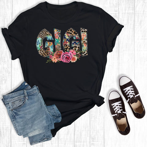 Western Floral Gigi Black