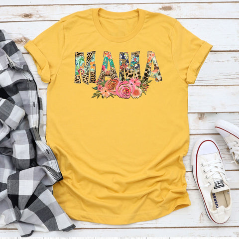 Floral Mama Mustard