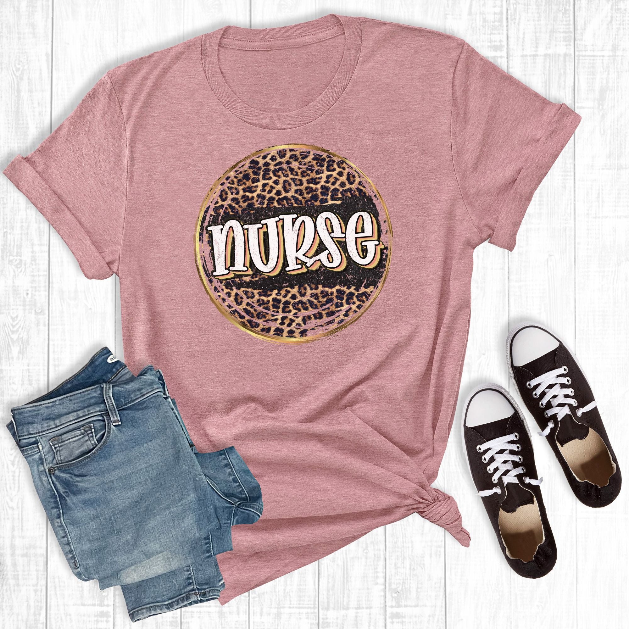 Leopard Nurse Chick Mauve