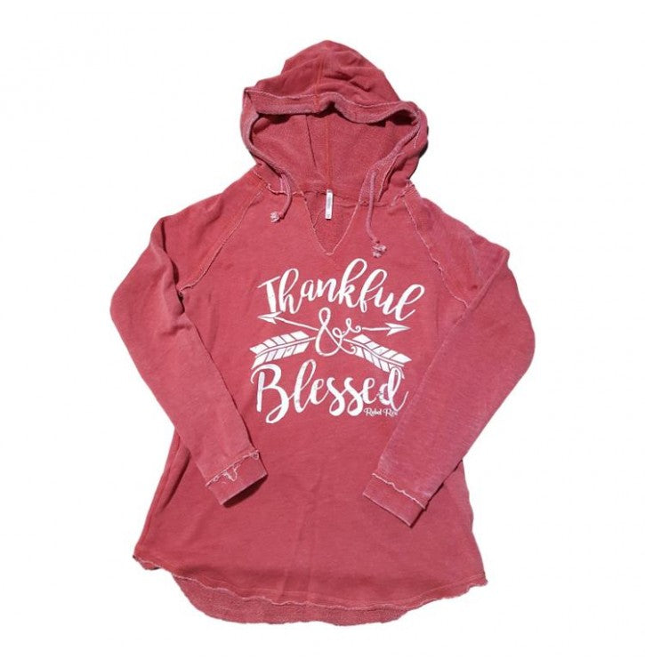 blessed hoodie with roses