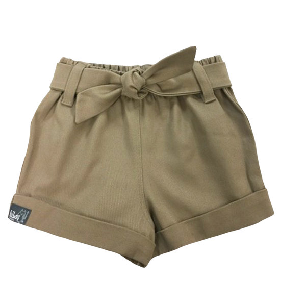 little girls khaki shorts