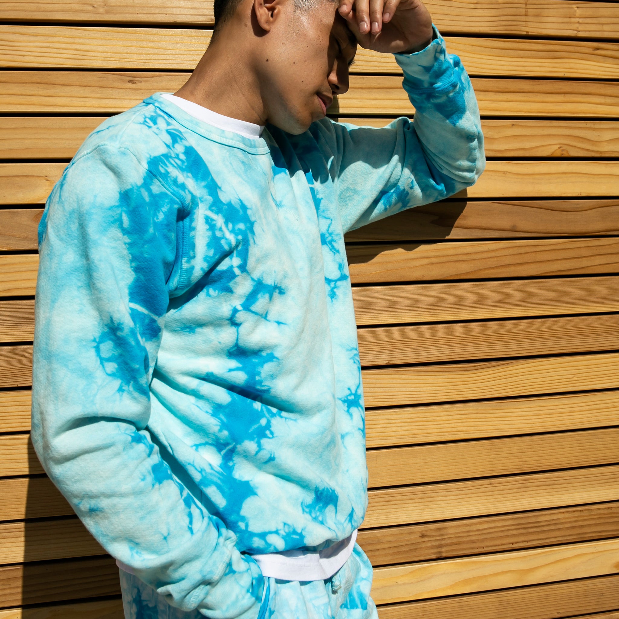 Montana Crewneck Sweatshirt in Aquamarine