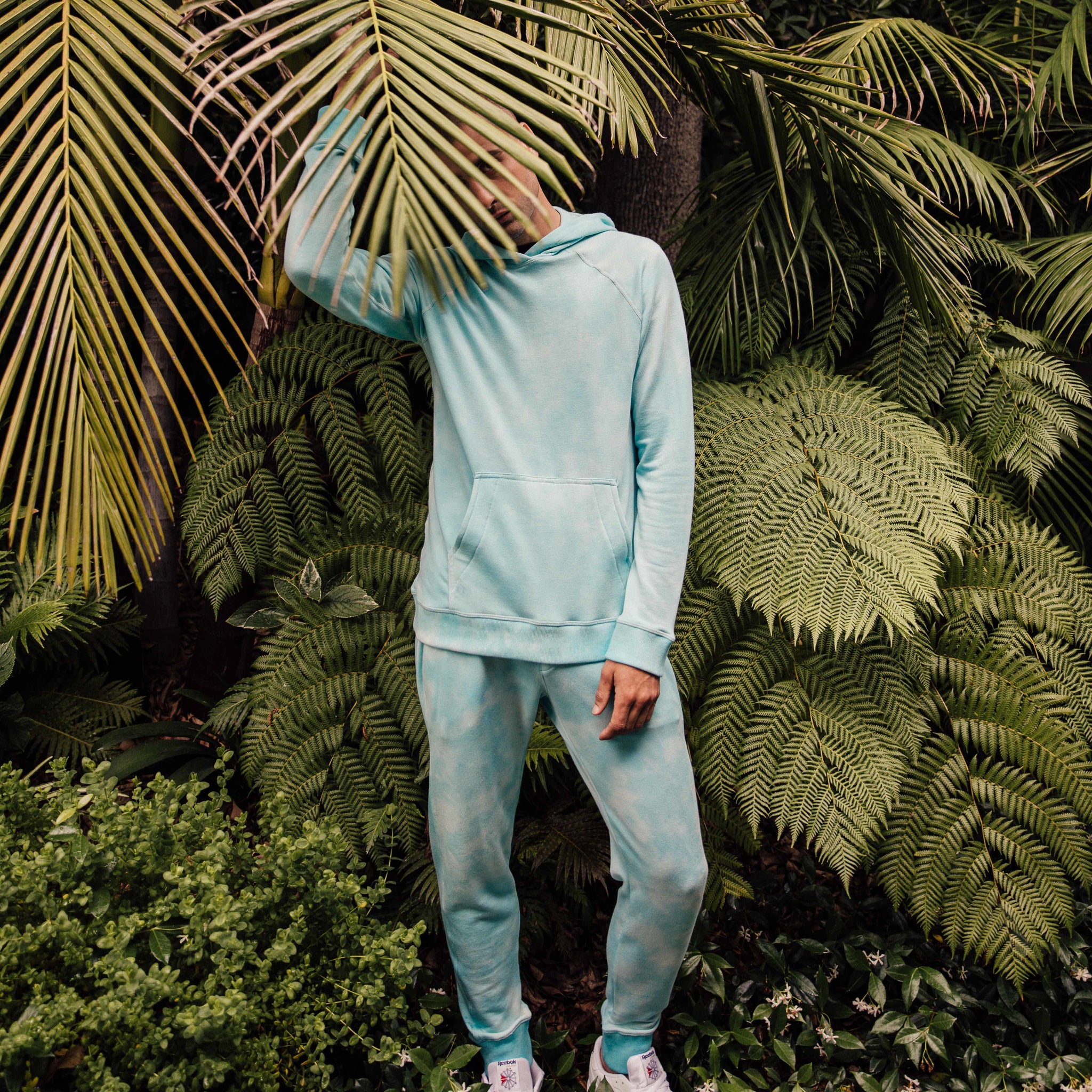 Malibu Hoodie in Aqua Lava