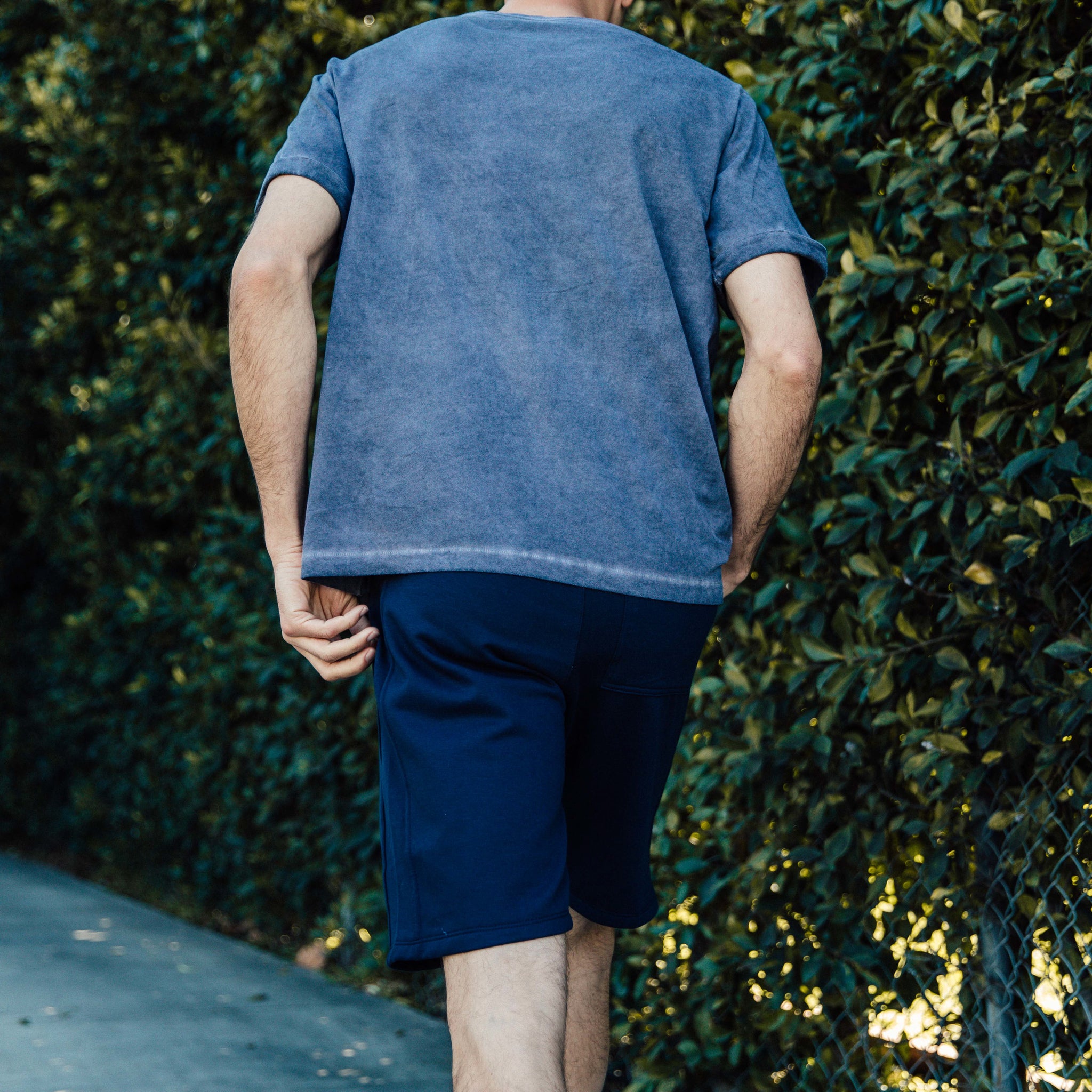 Pacific Knit Shorts in Navy