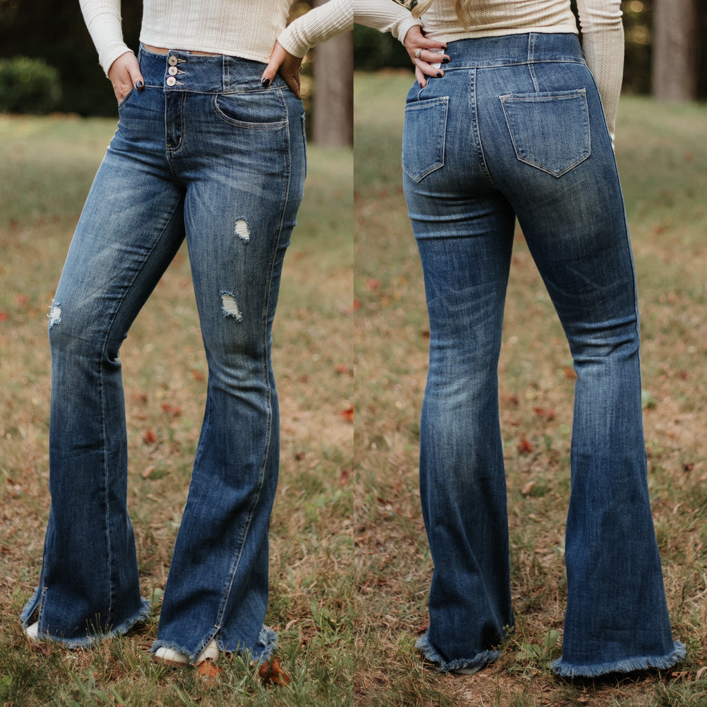 kancan flare jeans