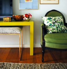 Hot Colors Painted Furniture