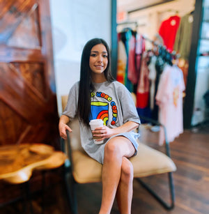 Need More Coffee T-Shirt Dress - Lizzy Boutique Salon