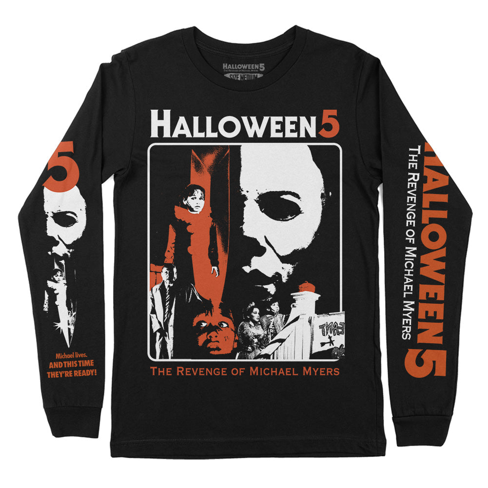 scheren preambule Het is goedkoop Halloween 5 The Revenge Long Sleeve T-Shirt – TerrorThreads