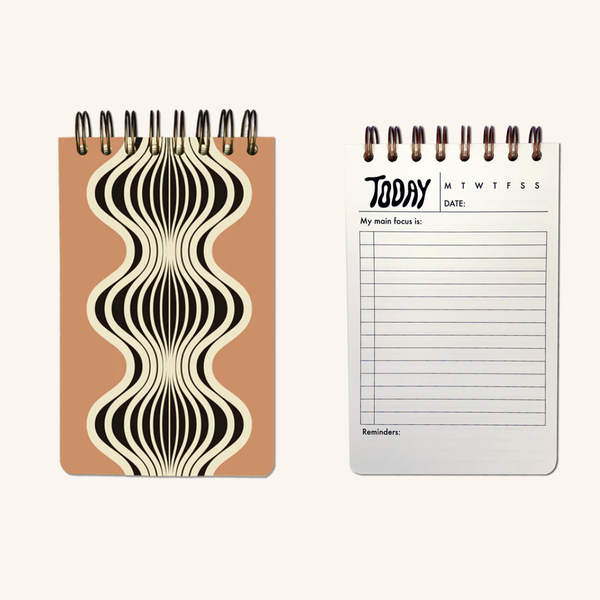 image of a small spiral bound notepad for everyday todo lists