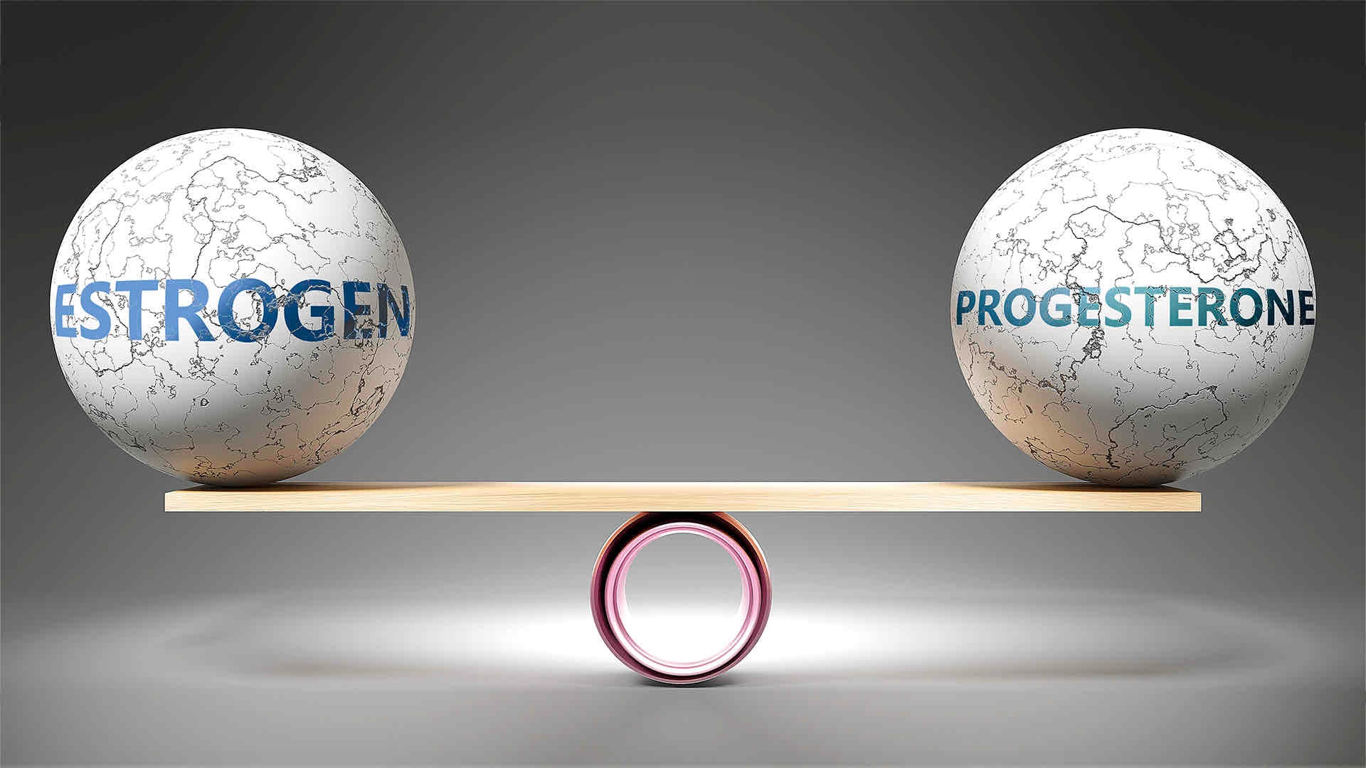 estrogen and progesterone