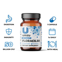 Digestive Health Bundle: FLORACIL50, zuPOO & zuENZYMES