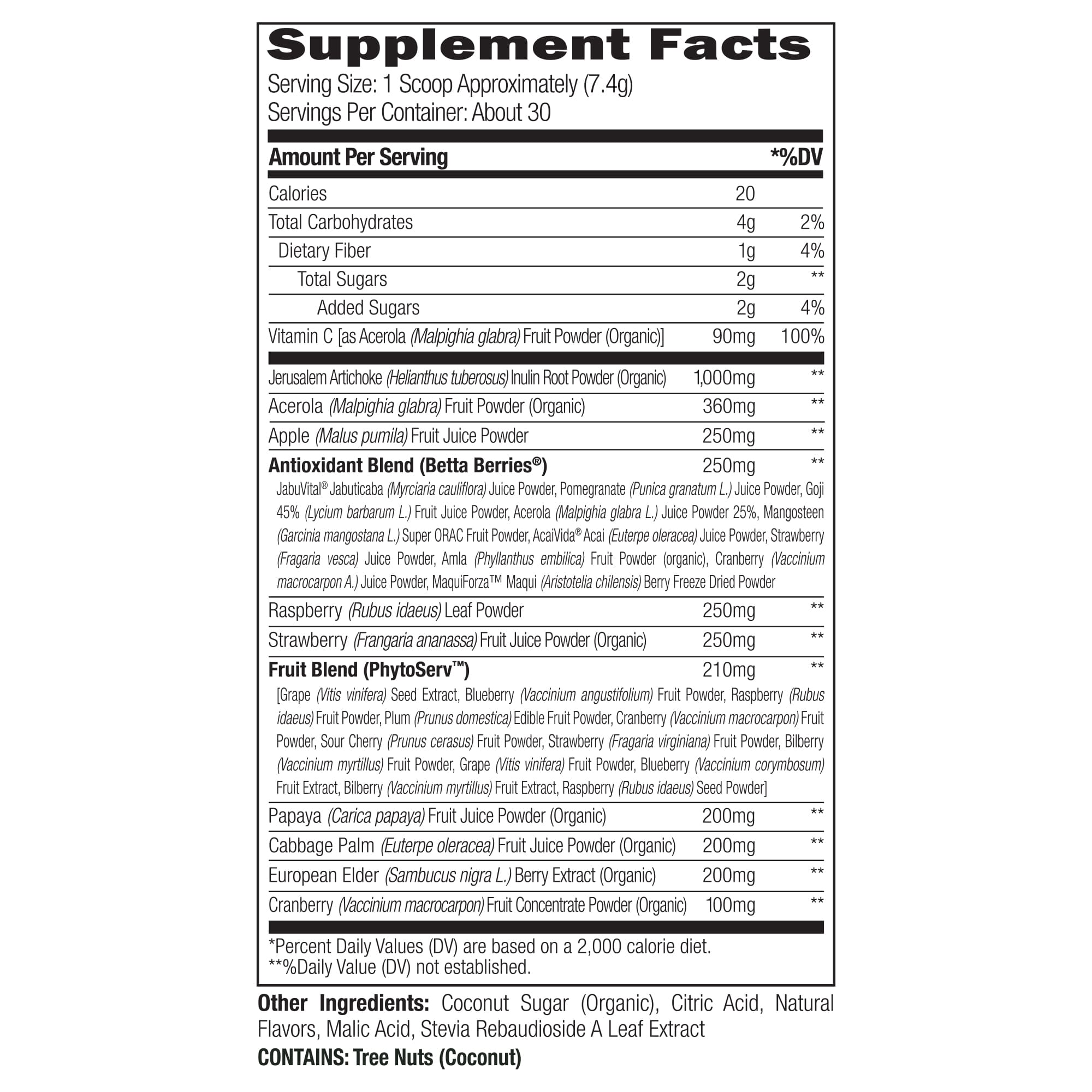 FRUITS & ROOTS™: Fruit-Based Micronutrient Support