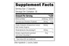 Image of Sensolin Supplement Fact Panel