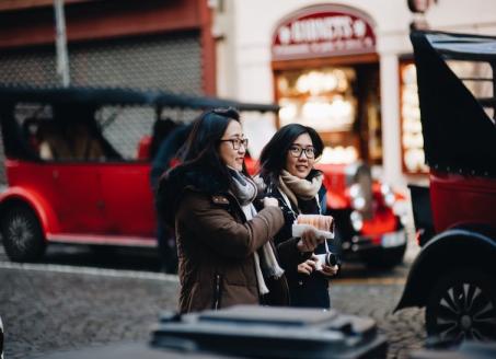 women eating probiotics