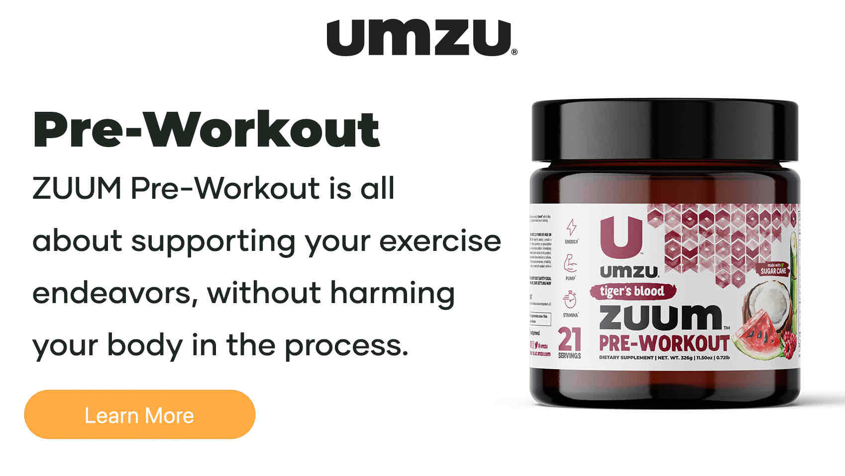 umzu zuum pre-workout