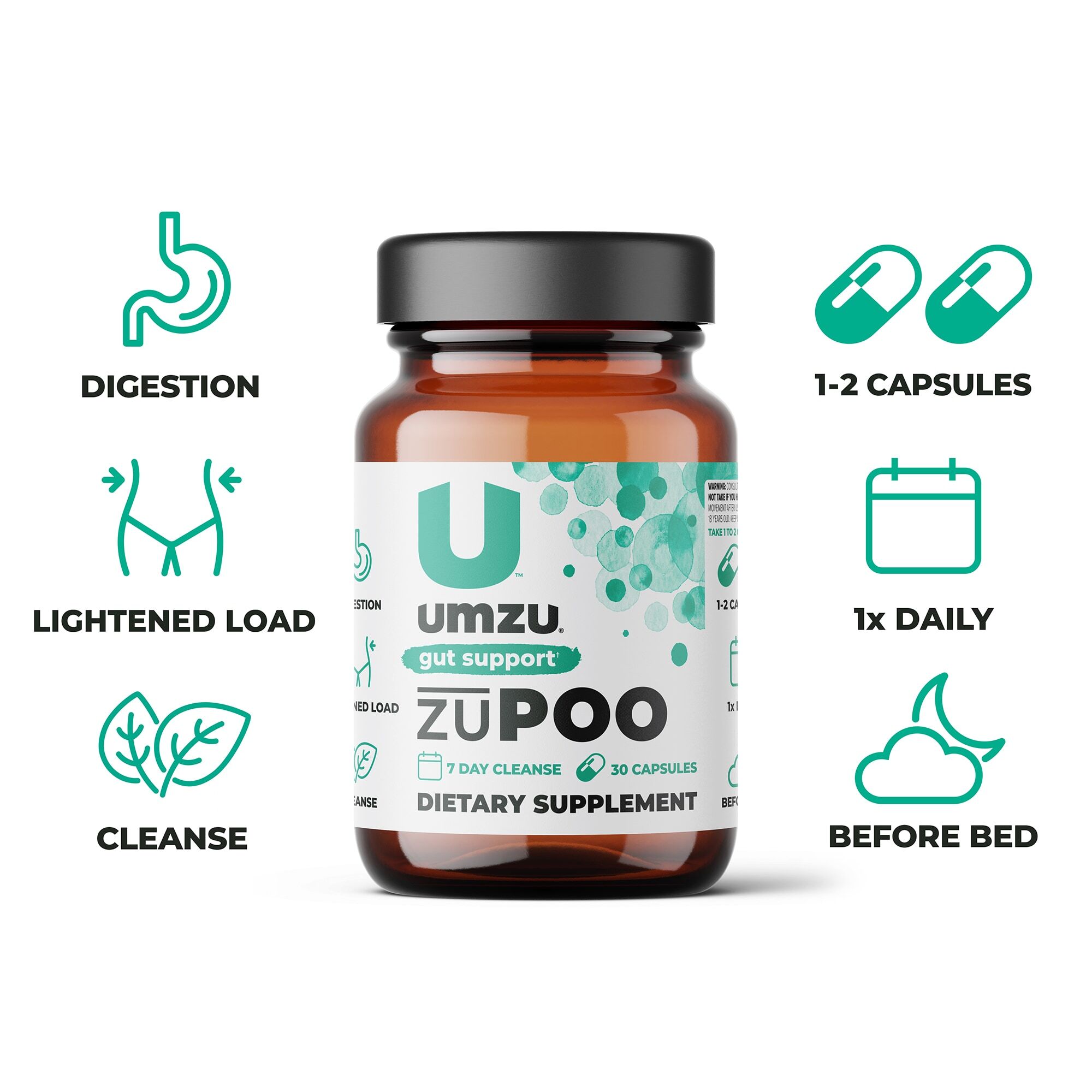 zuPOO: Colon Cleanse & Gut Support