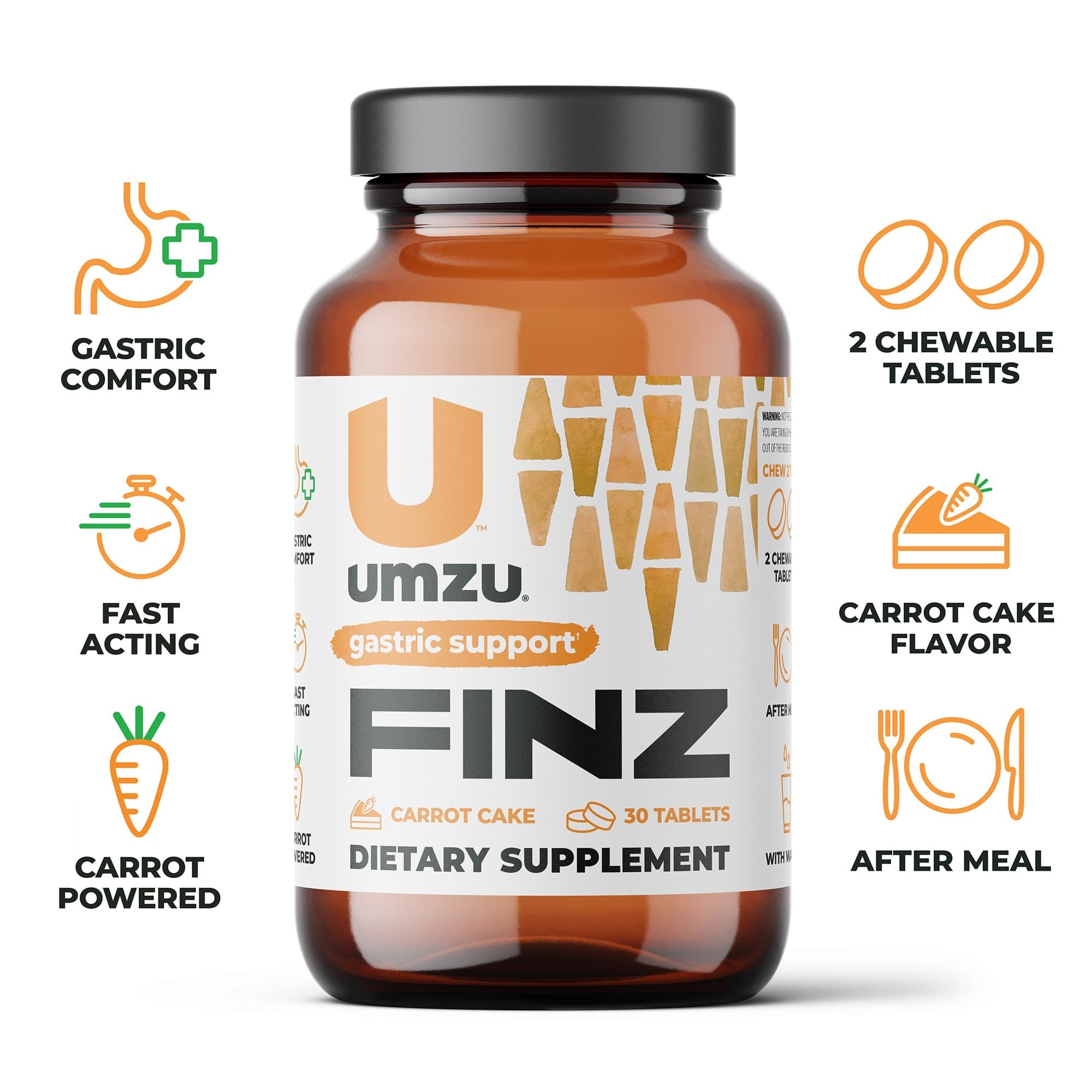 FINZ: Stomach Acid & Occasional Heartburn Support | UMZU