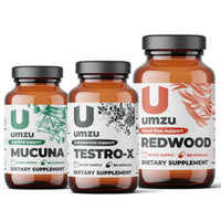 Libido Bundle: MUCUNA PRURIENS, TESTRO-X & REDWOOD