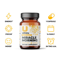 Focus Bundle: CHOLINE, MUCUNA PRURIENS, MIRACLE MORNING, CORTIGON & DAILY MAGNESIUM