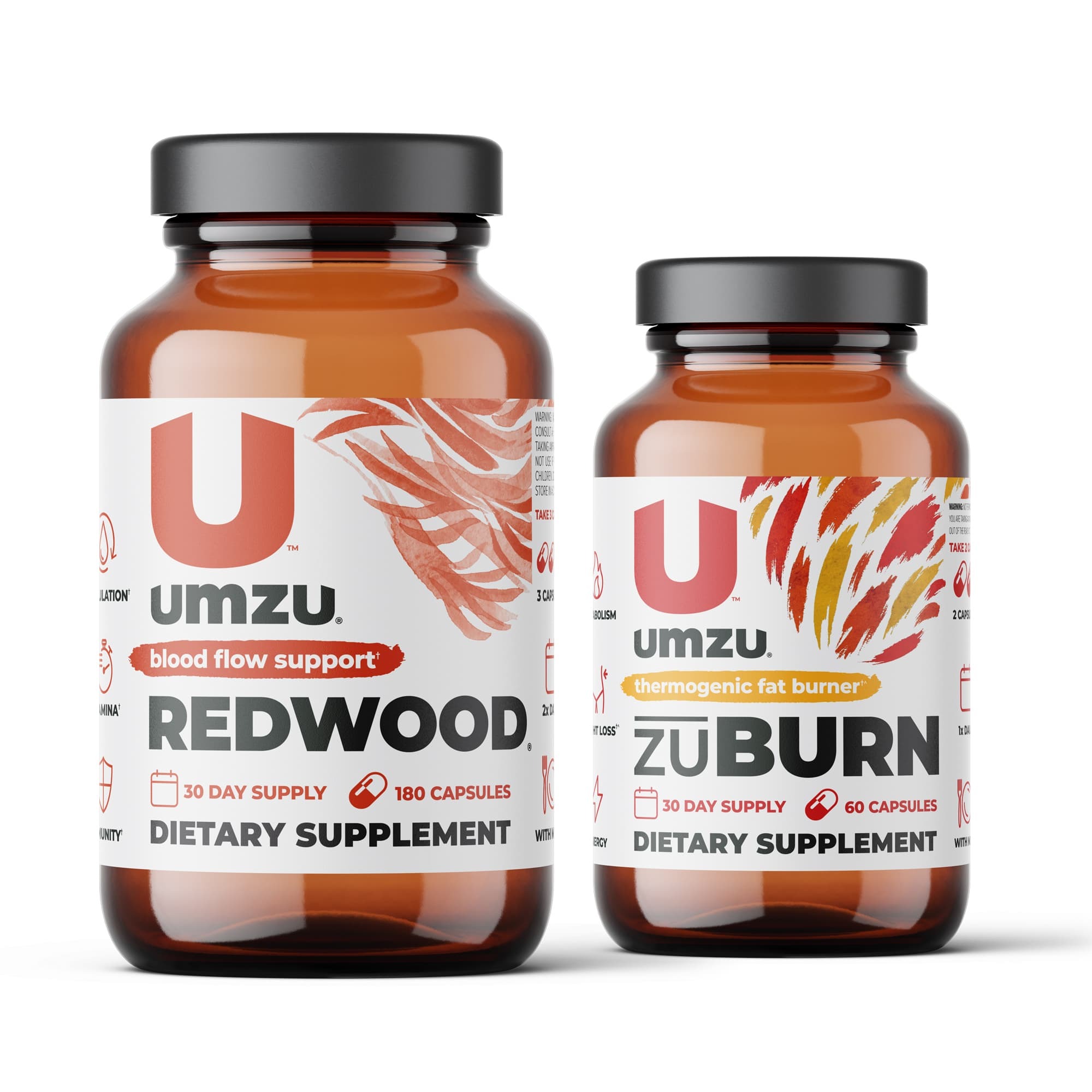 REDWOOD & zuBURN Bundle: Blood Flow & Metabolism Support