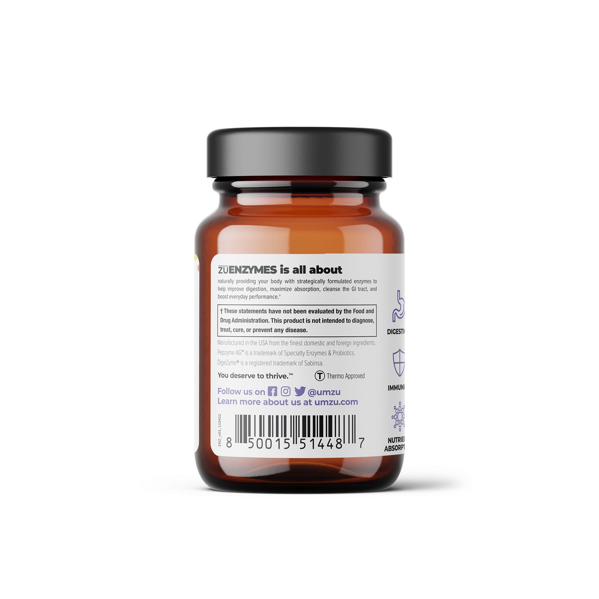 zuENZYMES: Digestive Enzymes