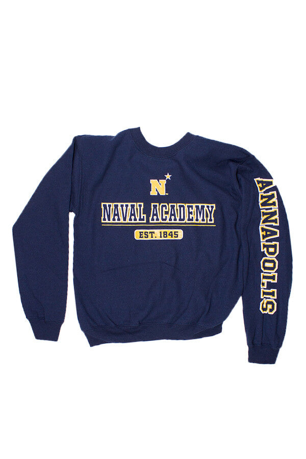 naval academy crewneck sweatshirt