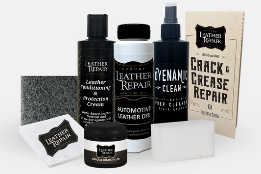 Cream leather repair Kit, car seat vinyl repair Kit, sofa, coats