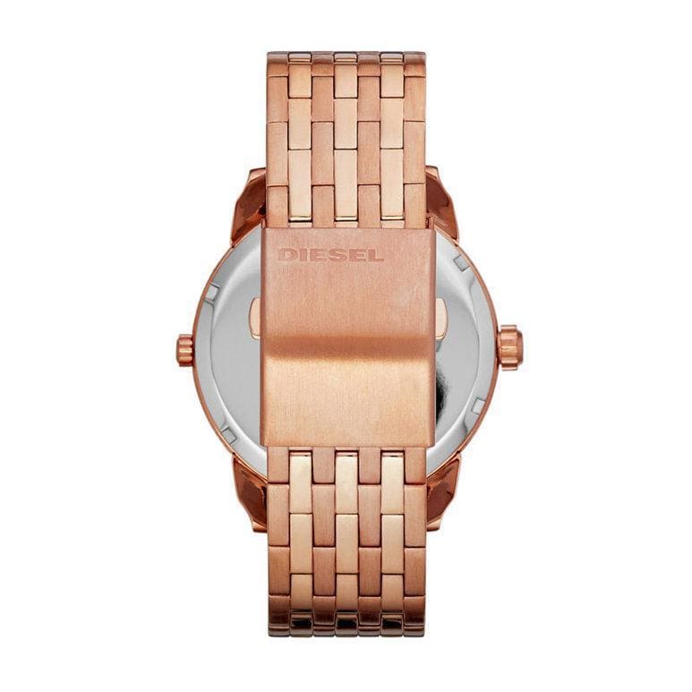 diesel rose gold watch mens