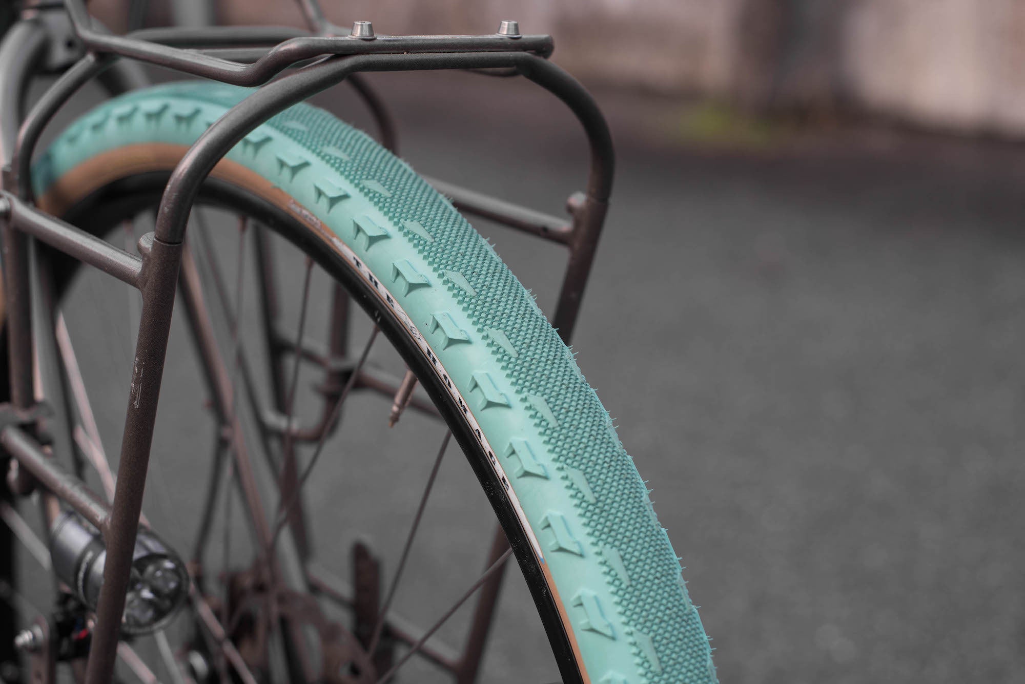 teal bike tires