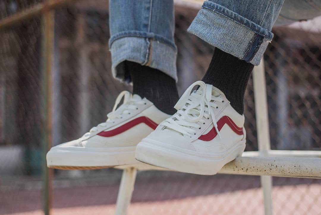 marshmallow vans red