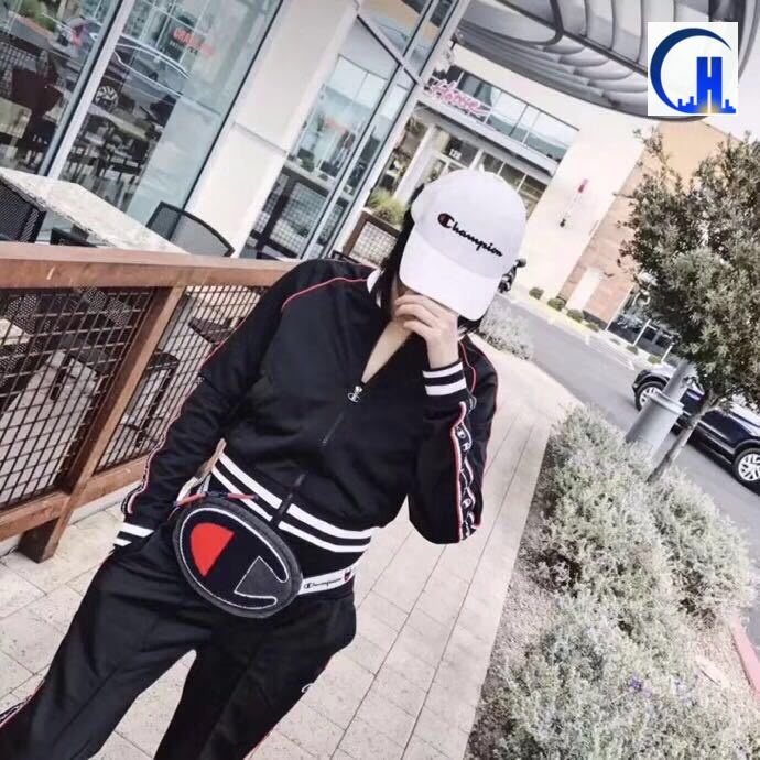 champion big logo waist bag