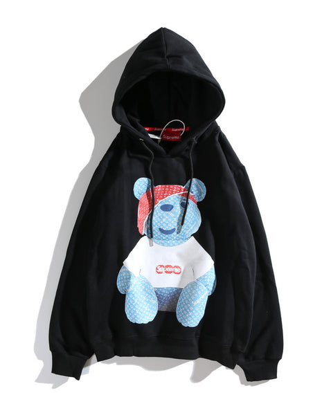 Supreme Teddy Hoodie Shop Clothing Shoes Online - pupreme roblox hoodie