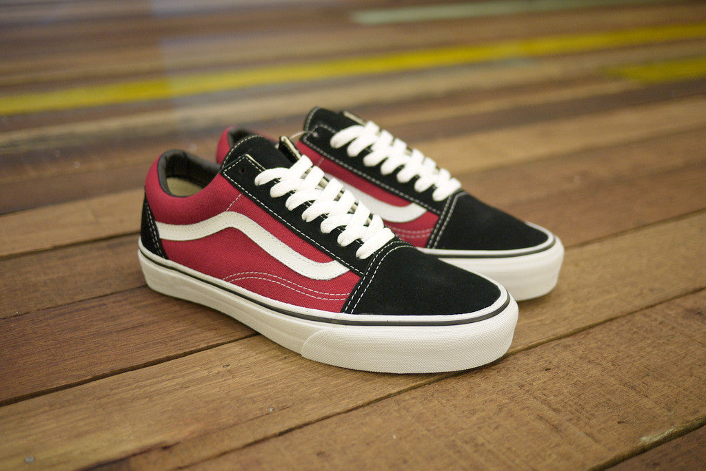 Buy 2 OFF ANY vans old skool red black 