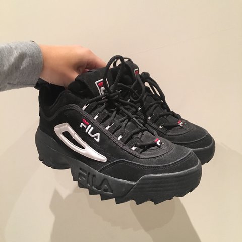 fila black for men