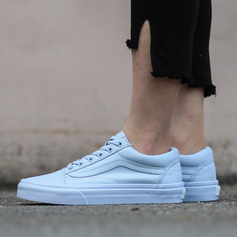 vans old skool mono sky blue