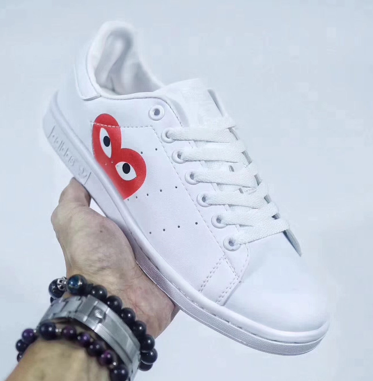 stan smith x comme des garçons