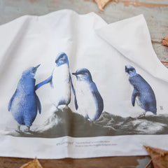 Blue Penguin Tea towel