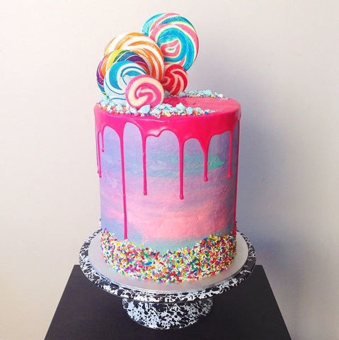 Candy Cake | Candy cake with melted ice cream cake pop toppe… | Lesley  Wright | Flickr