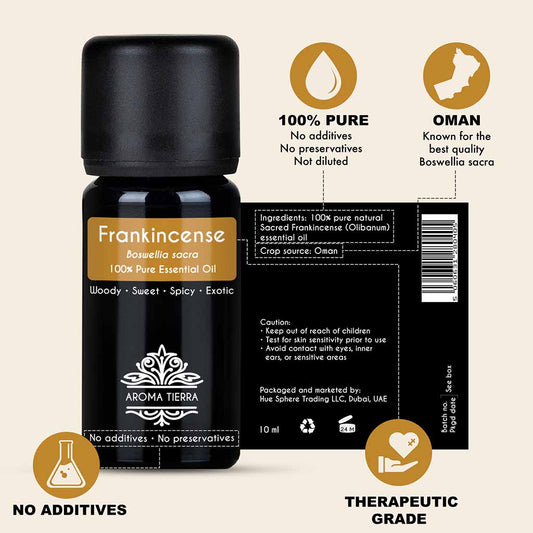 Frankincense Essential Oil (Carterii), 100% Pure