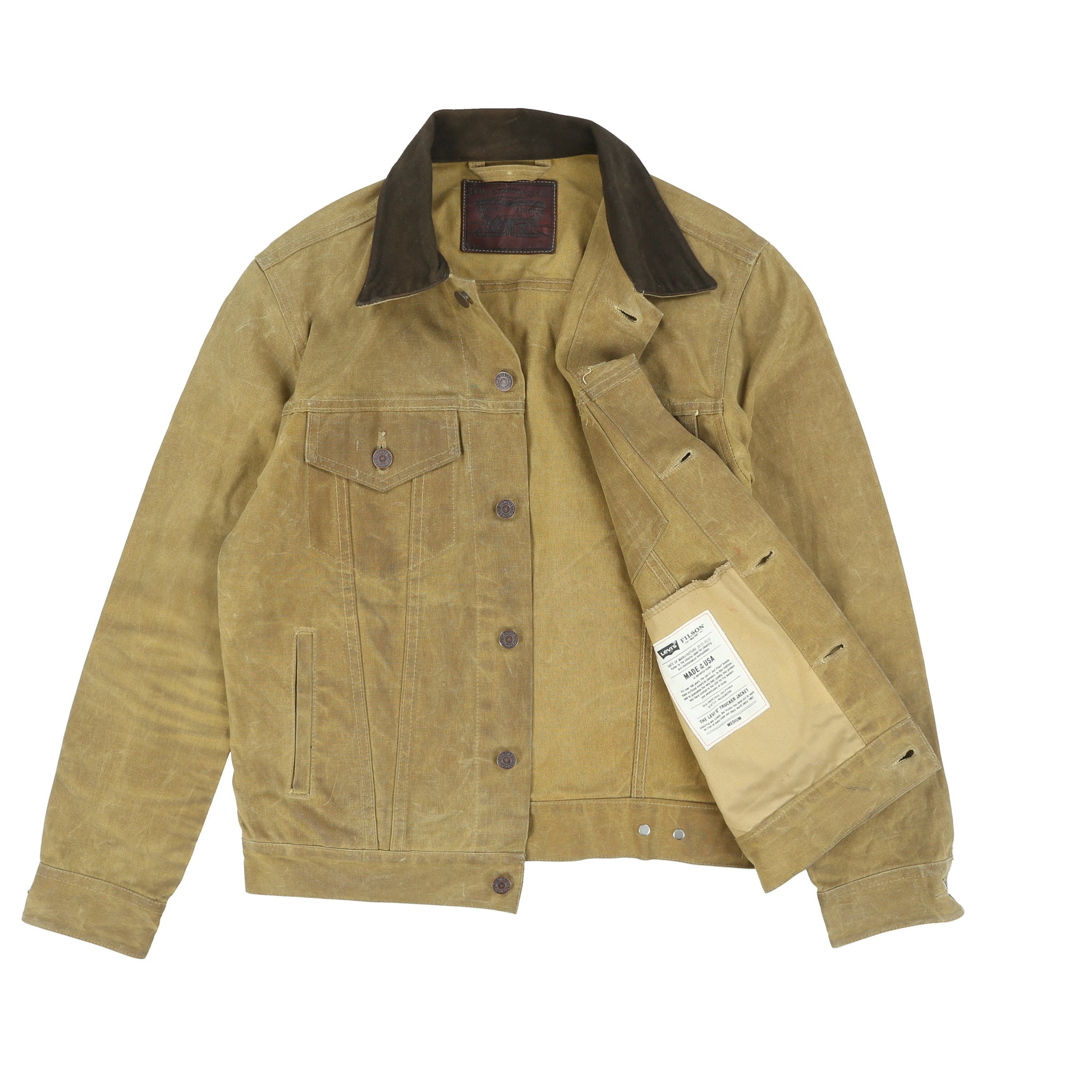 levi's x filson trucker jacket