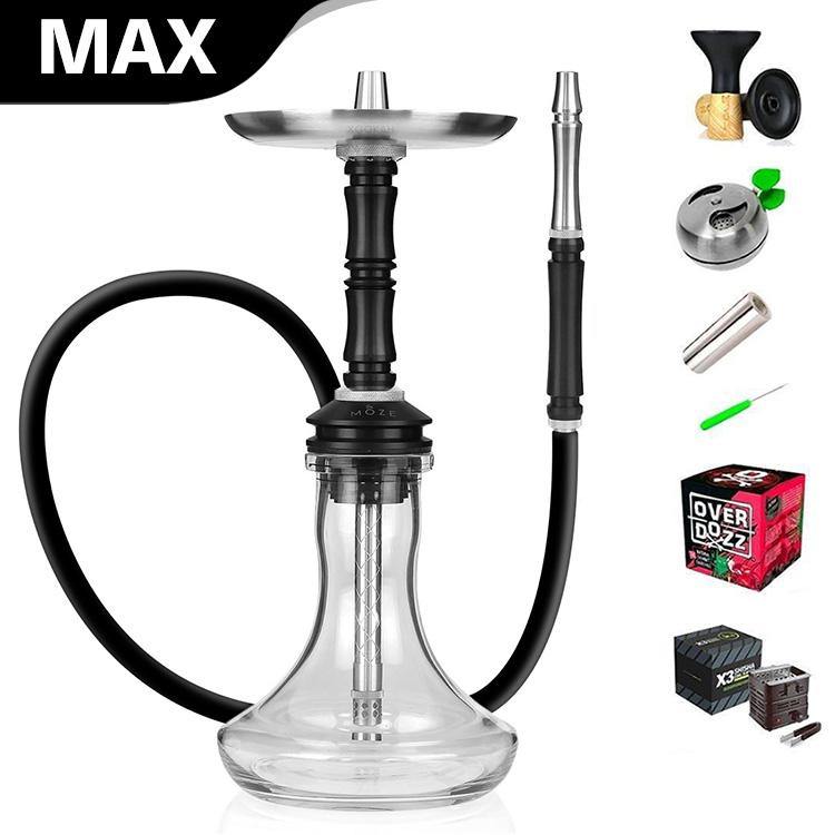 Moze Breeze Two Hookah - Original Black - Hookah Shisha - UK