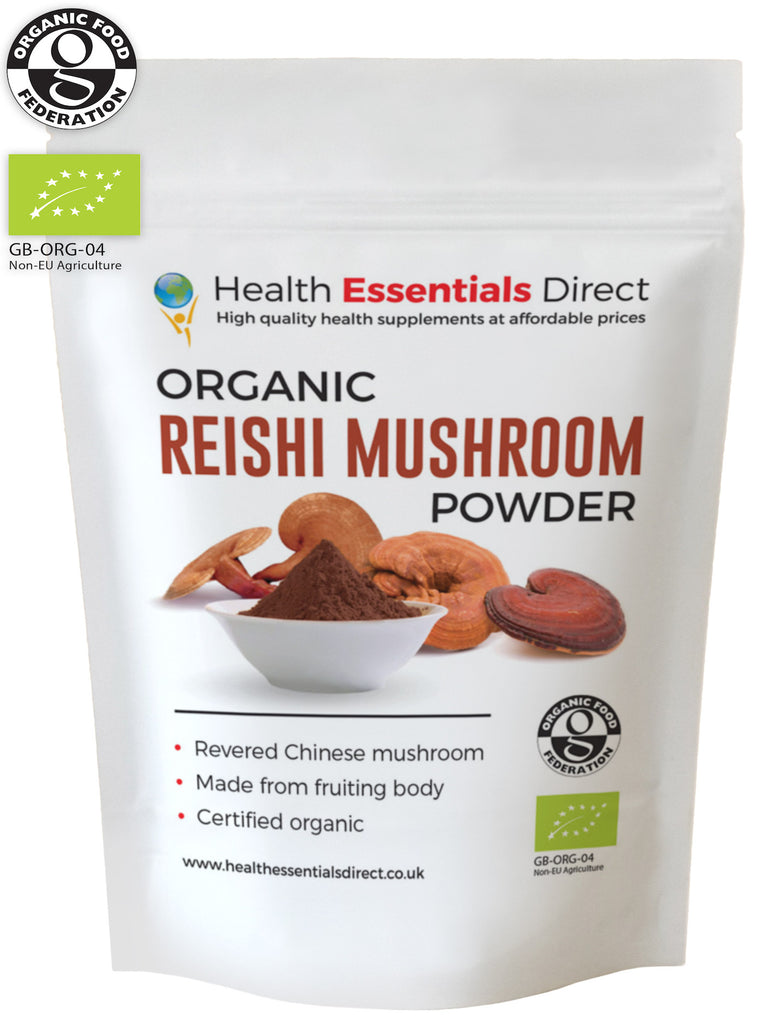 Buy Reishi Mushroom Powder UK - Organic Reishi Mushroom – Health ...