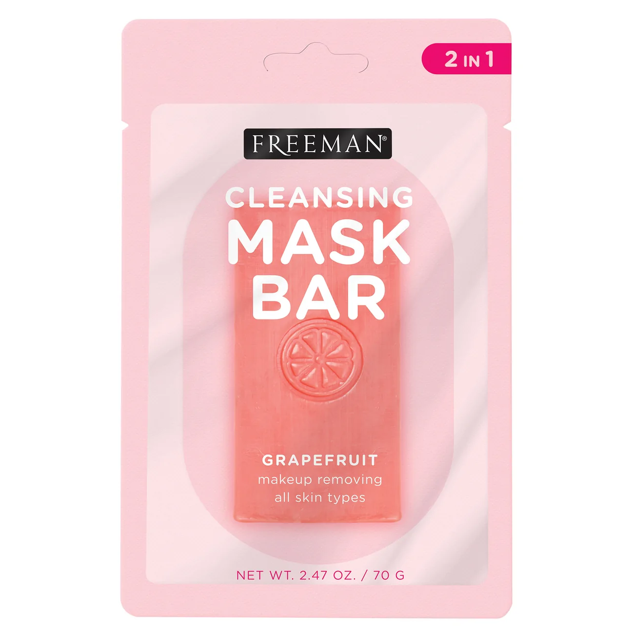 FREEMAN Cleansing Mask Bar Grapefruit Makeup Removing – LA FEMME BEAUTY