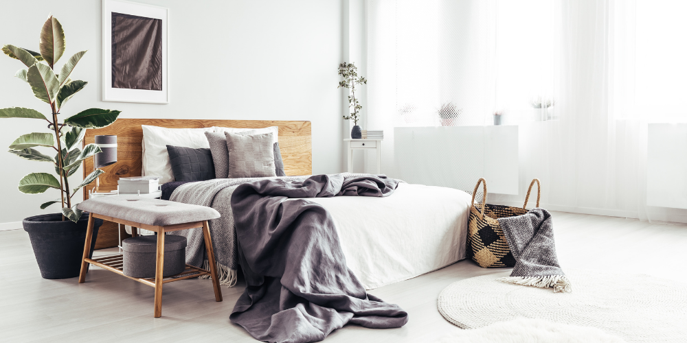 natural light bedroom color palette