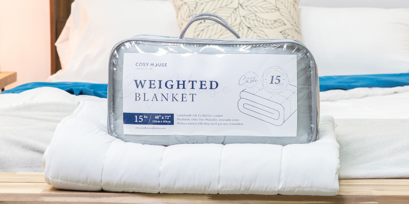 cosy house collection weighted blanket