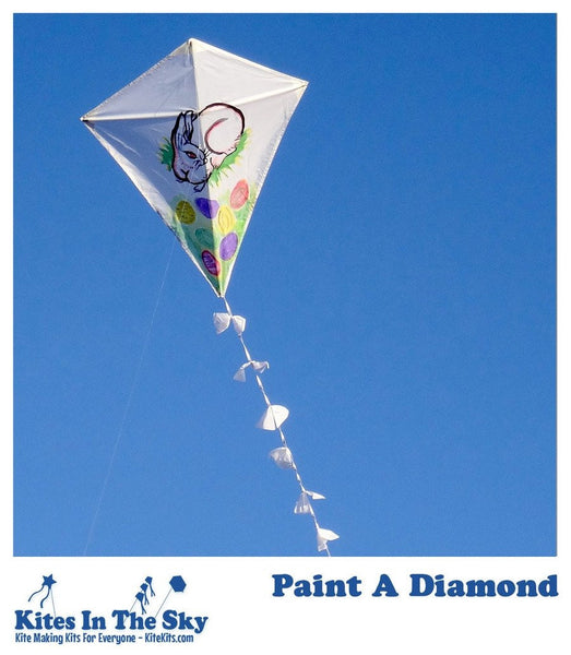 Paint a Diamond Kite Kit | Kites In The Sky