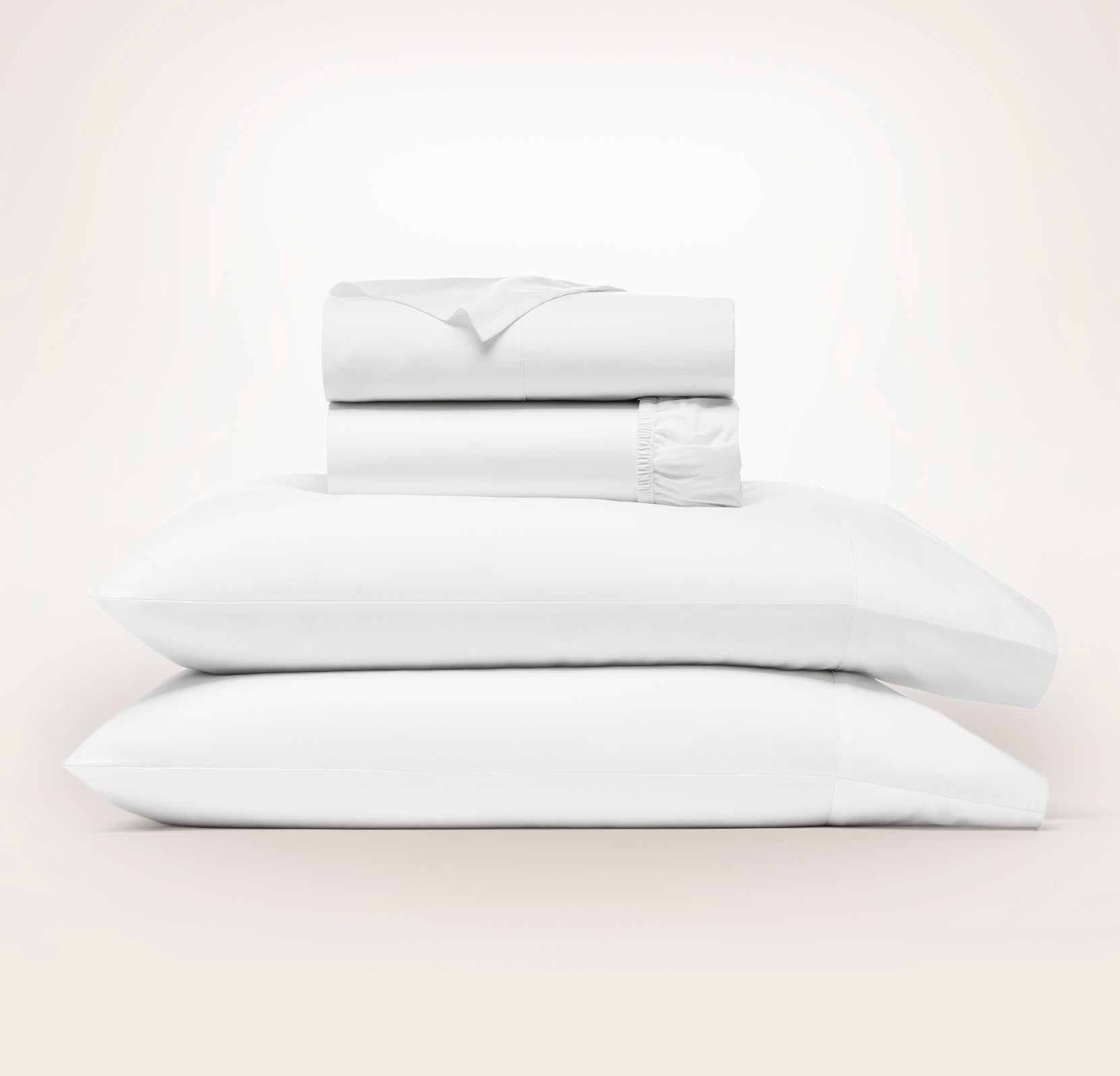 Signature Hemmed Sheet Set - White