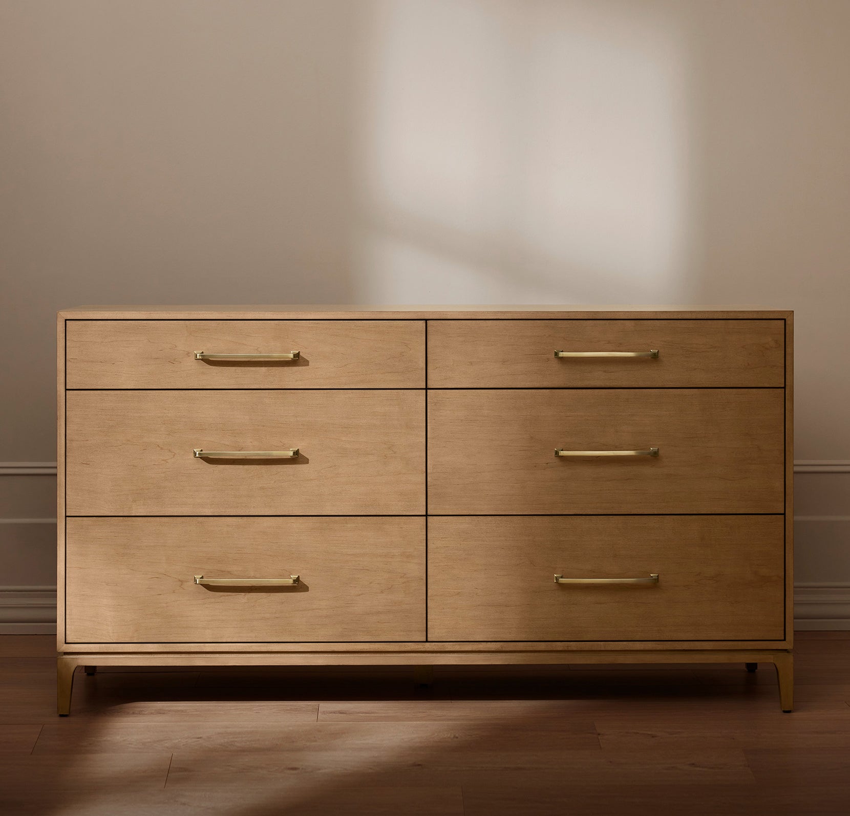 undefined 6-Drawer Wood Dresser
