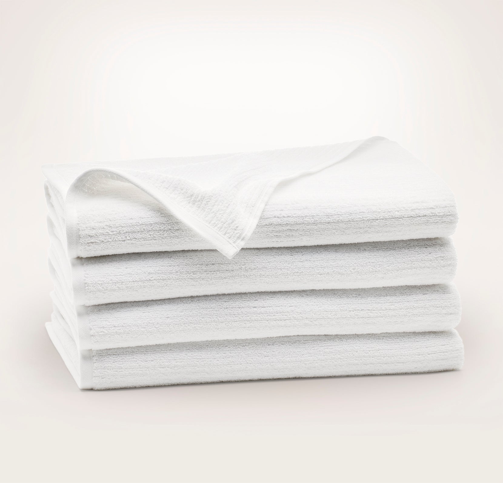 Boll & Branch Plush 6-Piece Organic Cotton Bath Towel Set in White