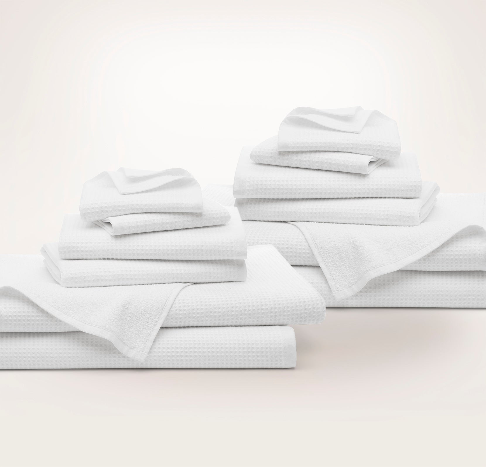 Boll & Branch Spa 6-Piece Organic Cotton Towel Set in White